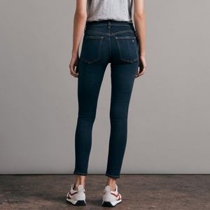 RAG & BONE CAPRI DARK WASH SKINNY JEANS